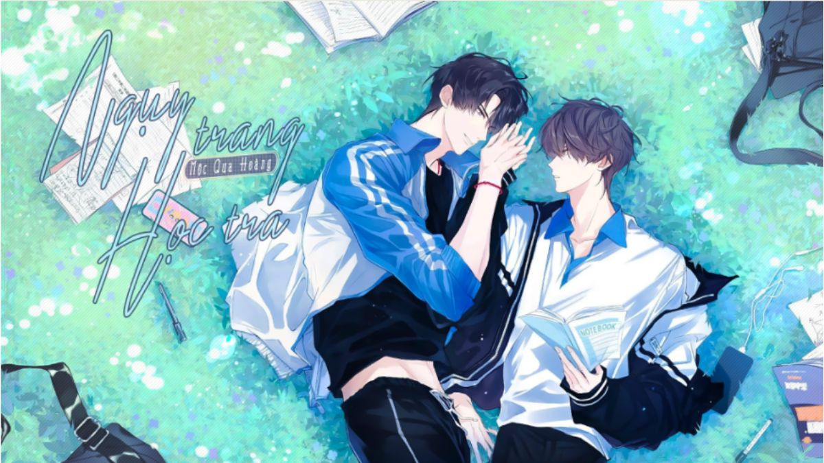 Thế Giới **Truyện Tranh BL Học Đường**: Khám Phá Những Tác Phẩm Đầy Cảm Xúc Bìa truyện tranh Ngụy Trang Học Tra, một bộ truyện tranh BL học đường Trung Quốc hấp dẫn