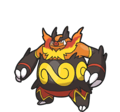Fire Charge Pokémon Emboar